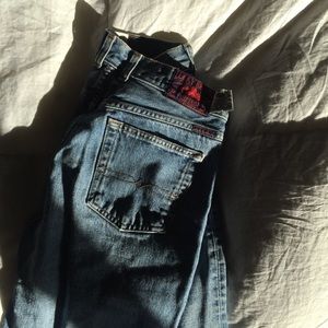 Low rise, boot cut Lucky Brand Jeans